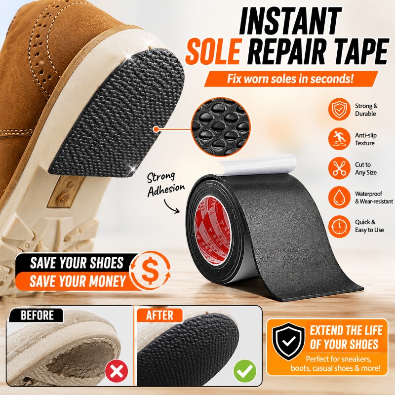 Sneaker Shoe Care Kit - 1 unidad de adhesivo silencioso antideslizante