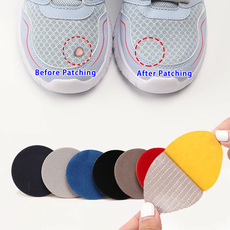 Sneaker Shoe Care Kit - Parches antidesgaste para reparación de zapatillas,