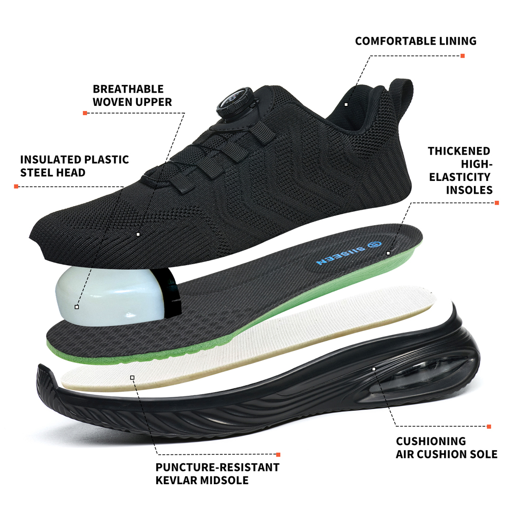 Zapatos de Seguridad con Botón - Sneaker Care reseña y precio