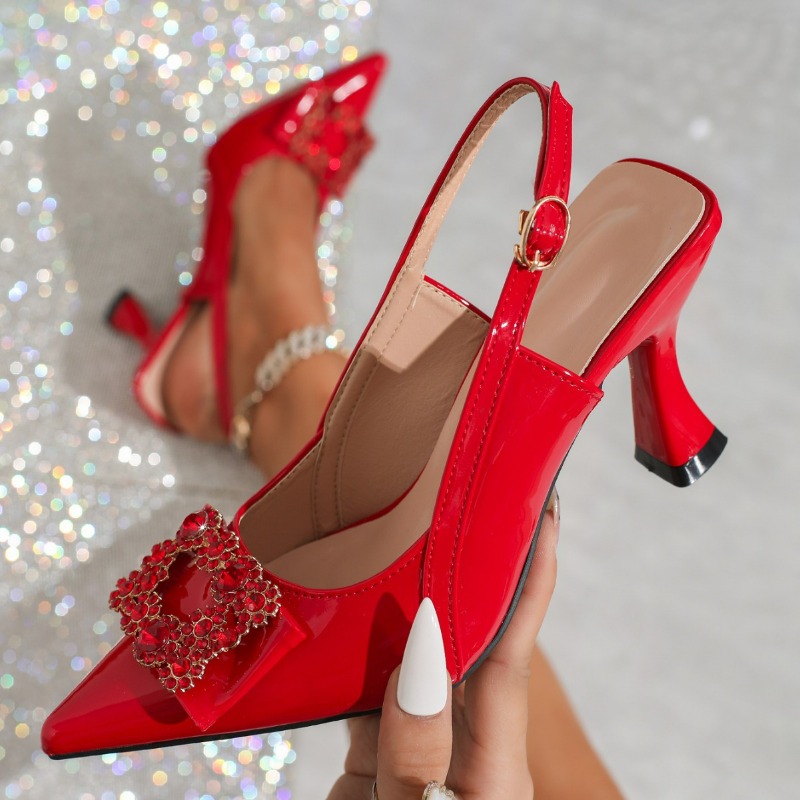 2026 Nuevas sandalias de mujer - Patent Leather Shine reseña y precio