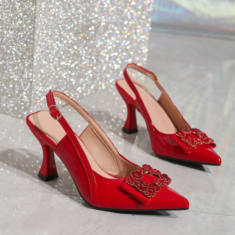 2026 Nuevas sandalias de mujer - Patent Leather Shine reseña y precio