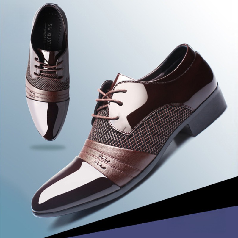 Zapatos de charol para hombre, - Patent Leather Shine reseña y precio