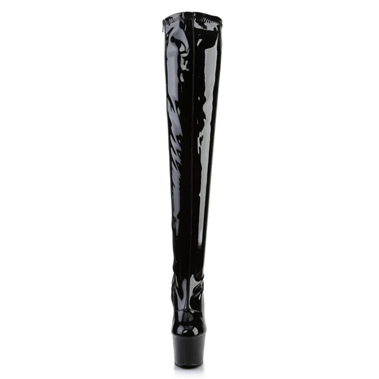 Botas por encima de la rodilla - Patent Leather Shine reseña y precio